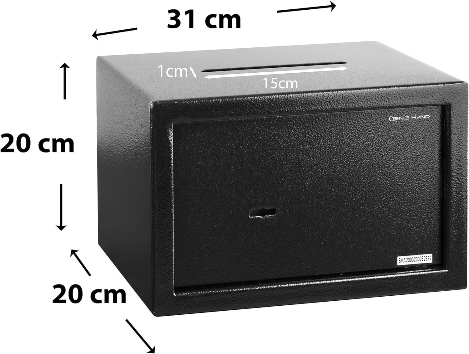 11L Depository Safe Box Anti Fishing Cash Deposit Security Lock