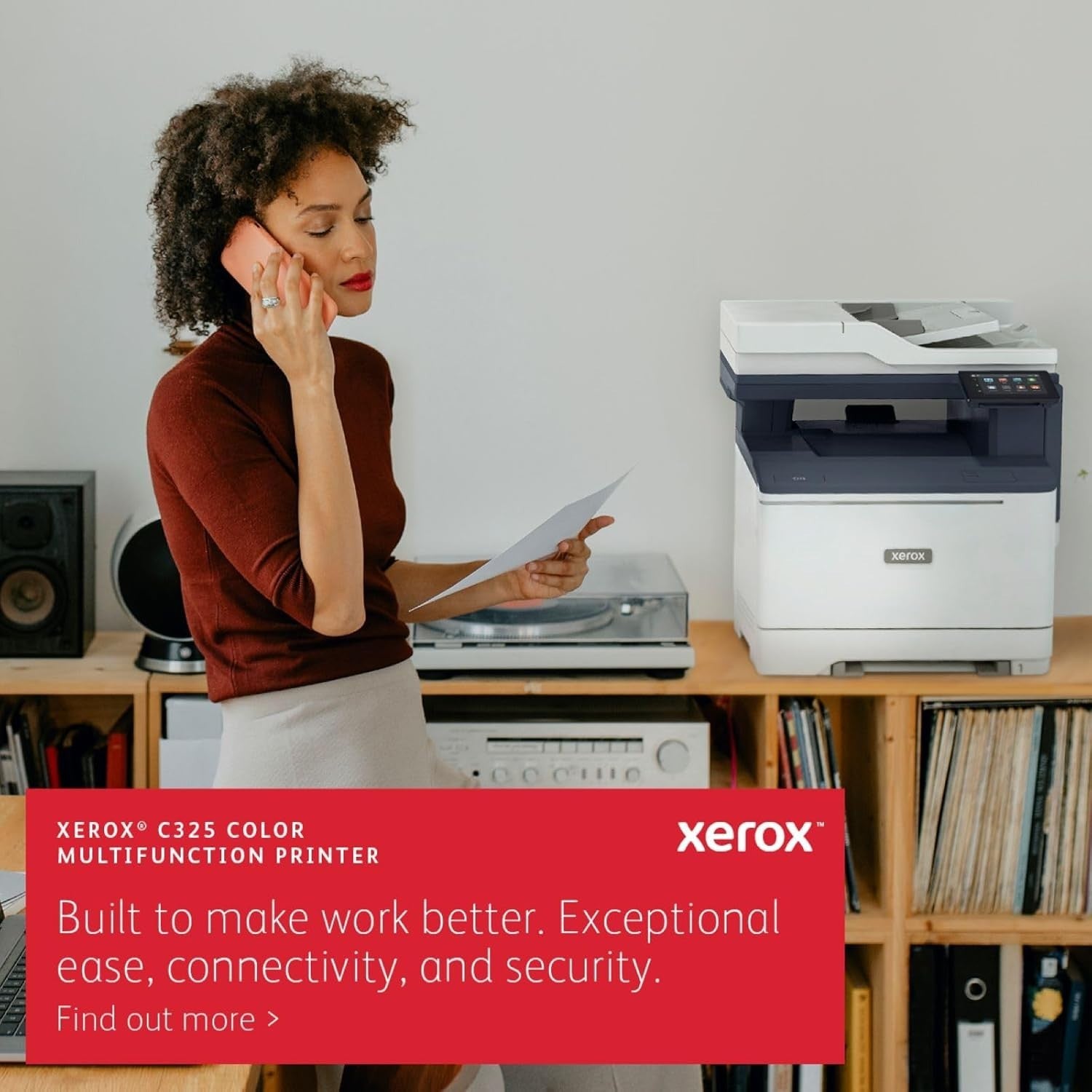 Wireless Colour Laser Printer A4 33ppm Duplex Multifunction Touch