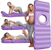 Inflatable Maternity Pillow With Belly Hole Pregnancy Support Travel Bed