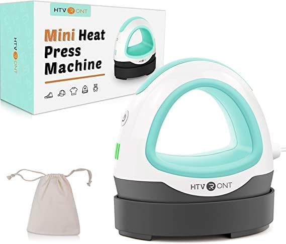 Mini Heat Press Machine for T Shirts Portable Iron Heat Transfer Craft Tool