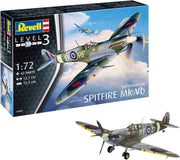 Supermarine Spitfire Mk.Vb 1:72 Scale Plastic Model Kit Military Aircraft