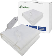 Electric Heated Underblanket Double 3 Heat Settings Washable Bed Warmer
