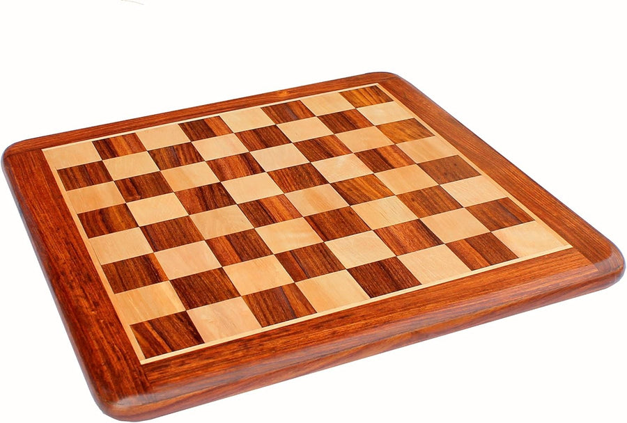 21" Luxury Rosewood Chess Board Handmade Tournament Quality Wooden Board