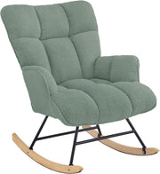 Teddy Nursery Rocking Chair Glider Armchair Comfy Lounge Bedroom Seat
