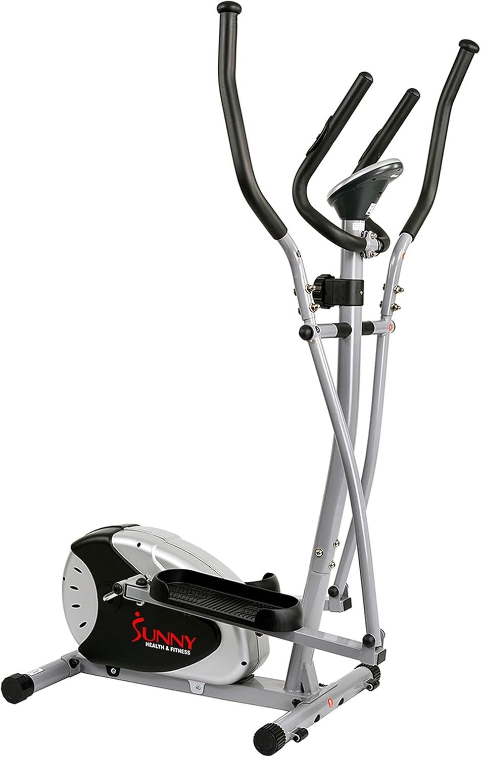 Magnetic Elliptical Cross Trainer Quiet Belt Drive LCD Pulse Low-Impact Home