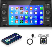 7" Android Car Stereo GPS WiFi Bluetooth FM Radio w/ Backup Camera