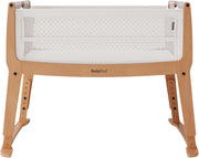 Next to Me Baby Crib Bedside Cot w Mattress Wheels 6 Height Adjustable Stockholm