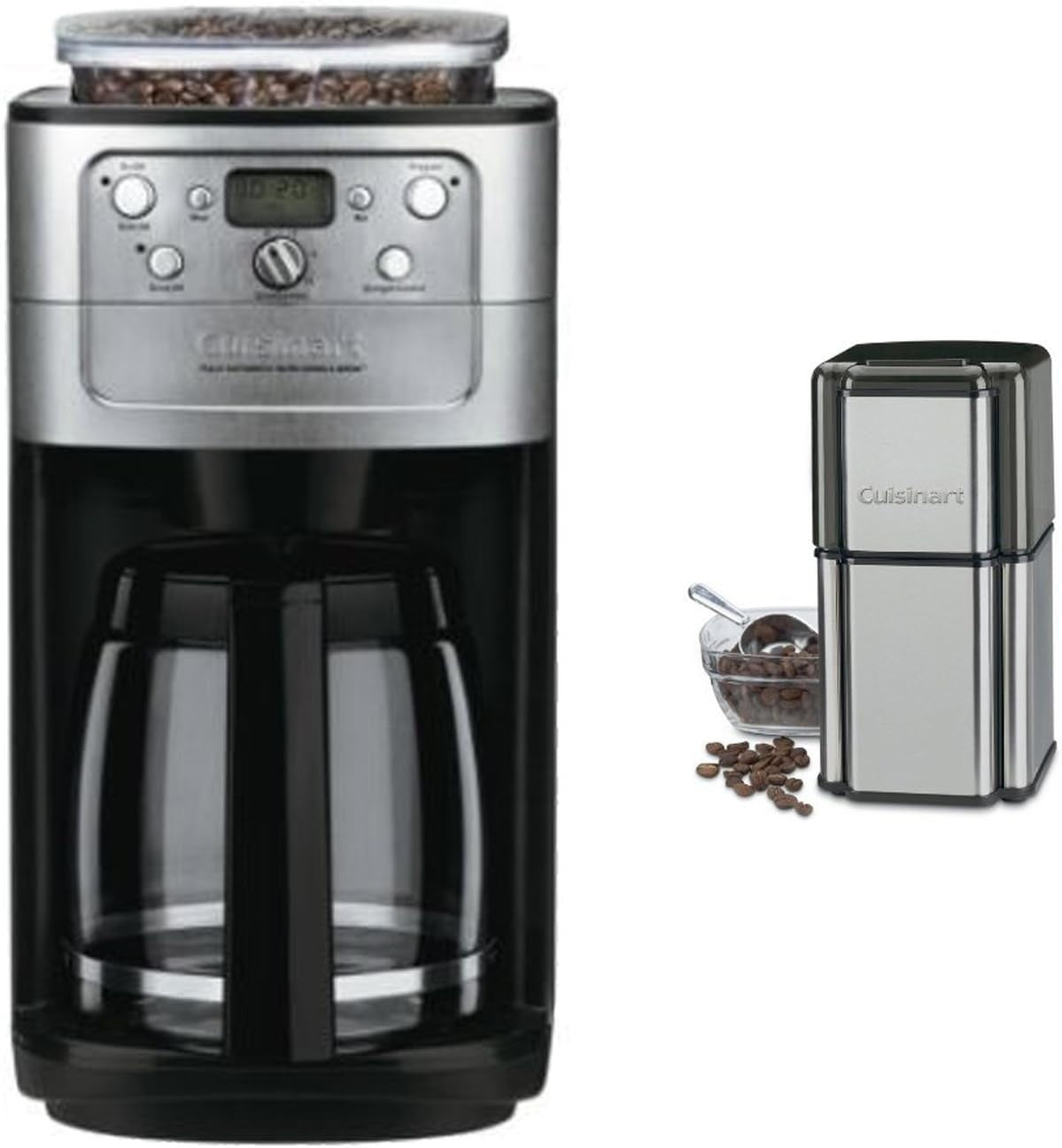 12 Cup Grind & Brew Coffee Maker with Burr Grinder Programmable Stainless Steel