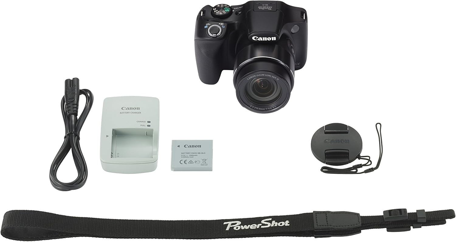 50X Optical Zoom Digital Camera WiFi Full HD Travel Camera Black
