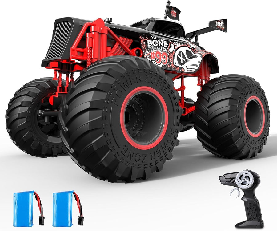 1:14 RC Monster Truck 2.4GHz 15KMH Fast Car 50min Playtime Rechargeable Gift