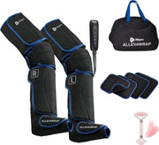 Heated Leg Compression Massager Boots for Circulation Pain Relief Recovery