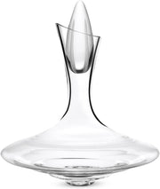 Wine Decanter 750ml Double Aeration Glass Carafe Elegant Oxygenation
