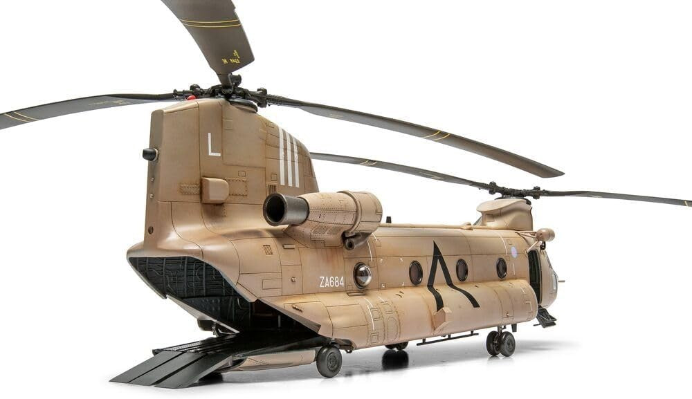 1:72 Scale Chinook Helicopter Model Kit | Military Aircraft Build Set