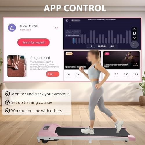 Under Desk Walking Treadmill – Incline, Remote & App Controlled