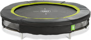 183cm In-Ground Sports Trampoline Garden Outdoor Safe Jumping Black