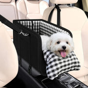 Center Console Dog Car Seat Portable Pet Booster Carrier Waterproof