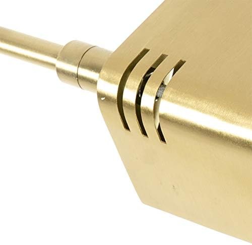 Brass LED Floor Lamp Touch Dimmer Tall Modern Standing Light Living Room