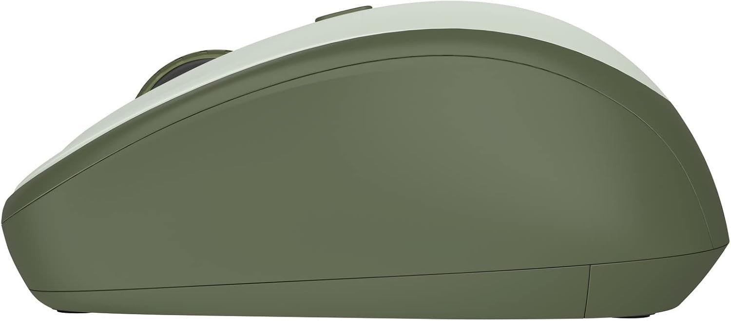 Silent Wireless Mouse 1600 DPI Eco Design Compact USB Receiver Home Office