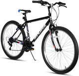 26" Mens Womens MTB Bike 18 Speed Steel Frame V Brakes Trail Off Road