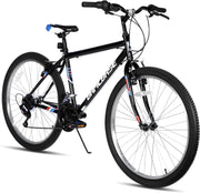 26" Mens Womens MTB Bike 18 Speed Steel Frame V Brakes Trail Off Road