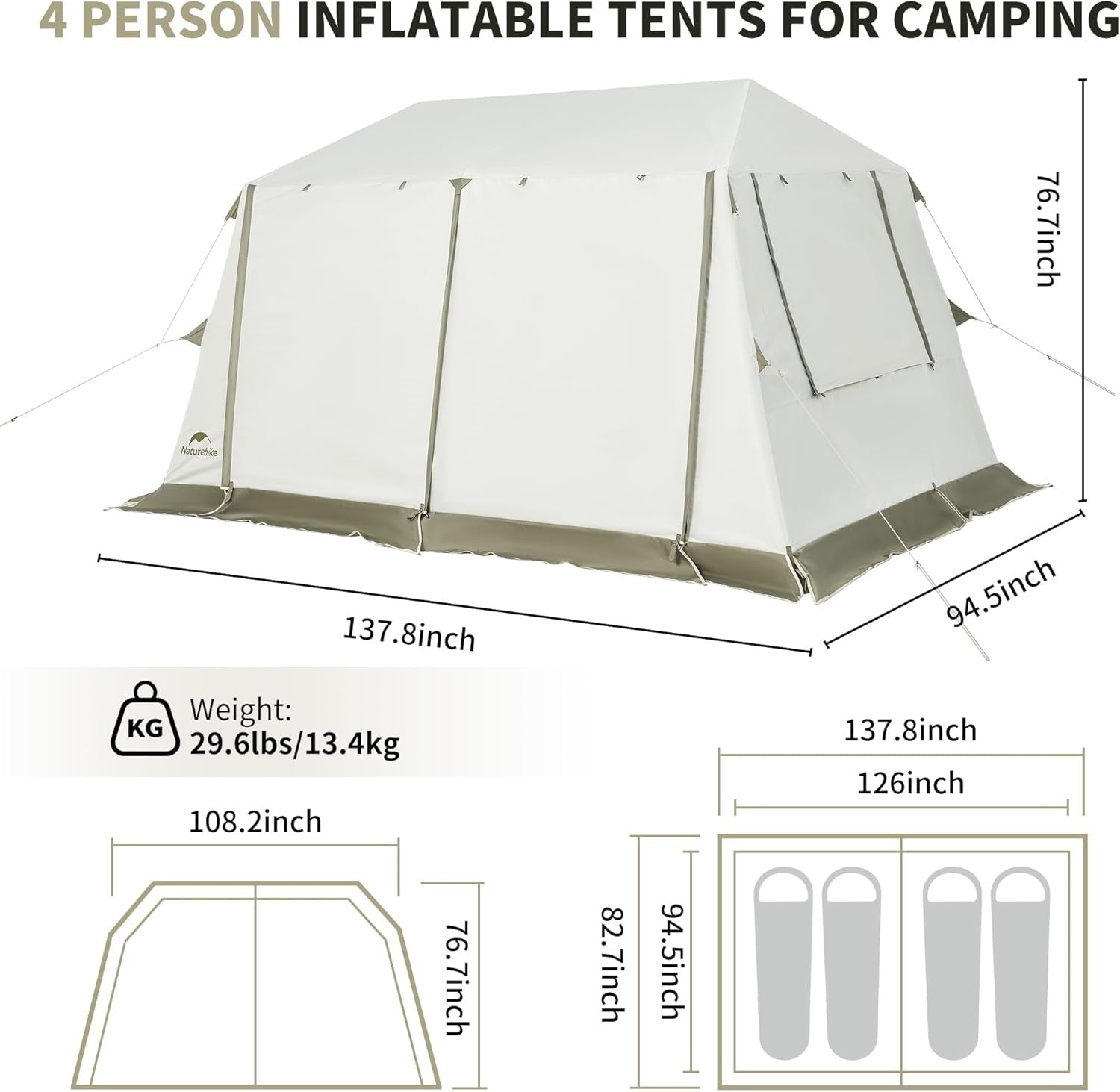 Pop Up Camping Tent 2 4 6 8 Man Waterproof Automatic Setup
