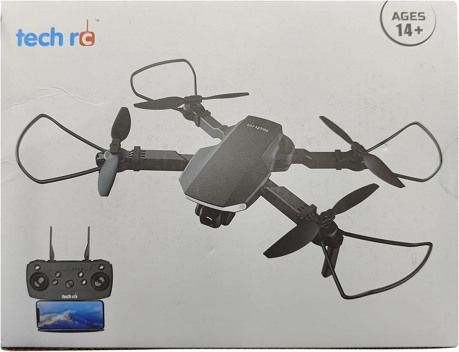 Foldable 1080P HD Camera Drone with Optical Flow & 2 Batteries for Adults