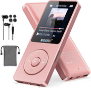32GB MP3 Player Bluetooth 5.3 80H Battery 1.8" Screen TF 128GB