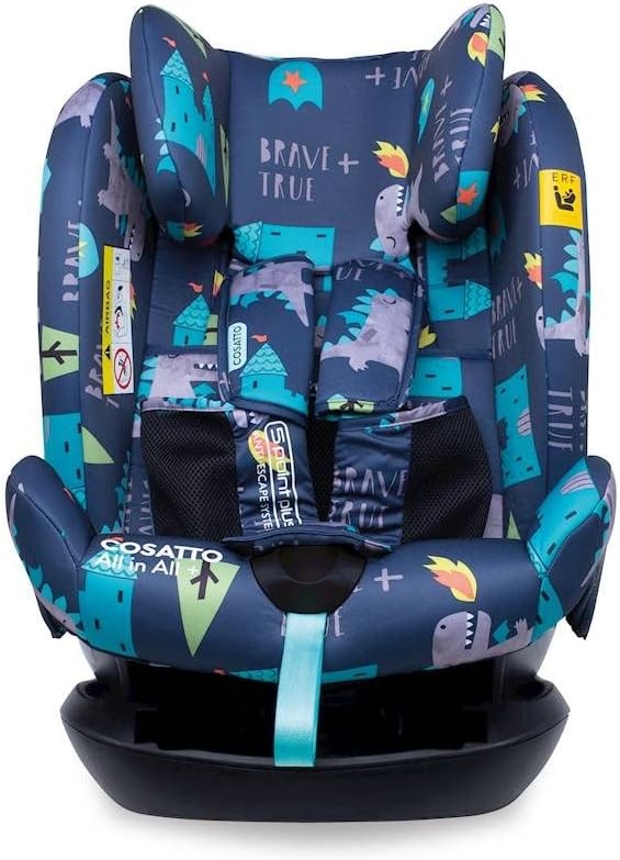 ISOFIX All-in-One Car Seat 0–36kg Birth–12Y Extended Rear Facing
