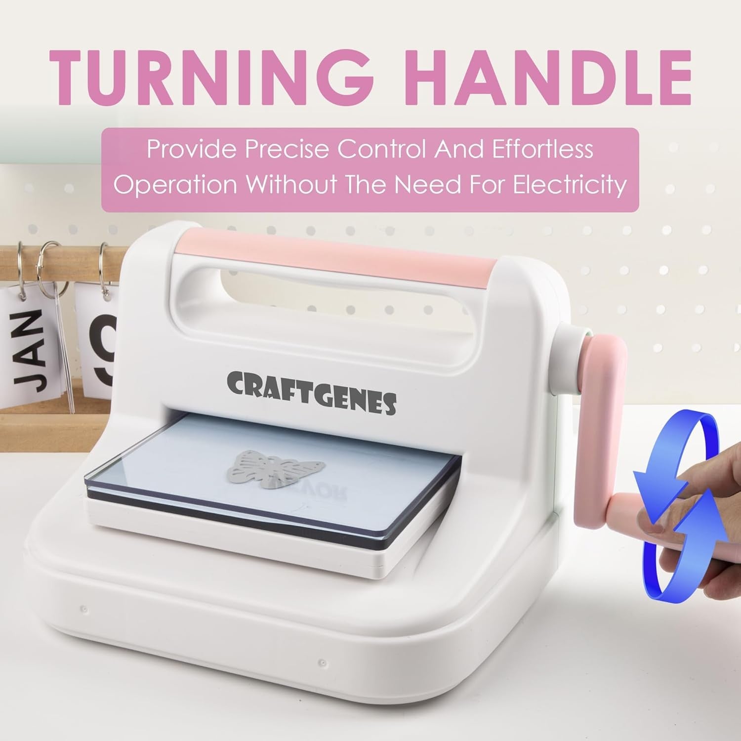 Manual Die Cutting & Embossing Machine 6” A5 Scrapbooking Craft Kit