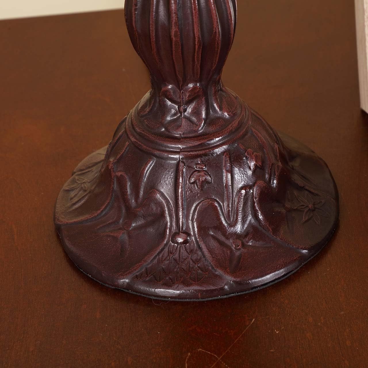 Tiffany Style Dragonfly Stained Glass Table Lamp 18in Bedside Light