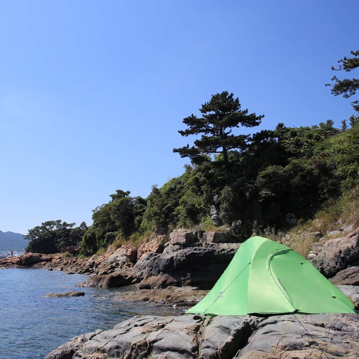 Ultralight 1 Person Backpacking Tent Waterproof Hiking Dome