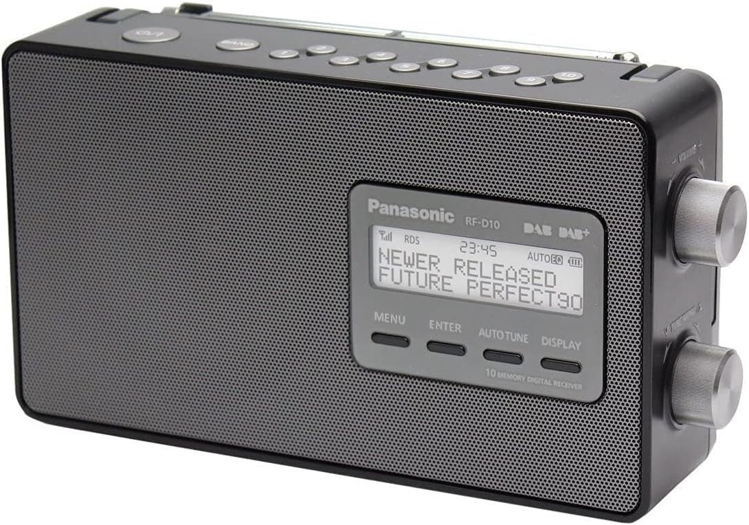 Portable DAB+/FM Digital Radio with 10cm Speaker & AC/DC Power