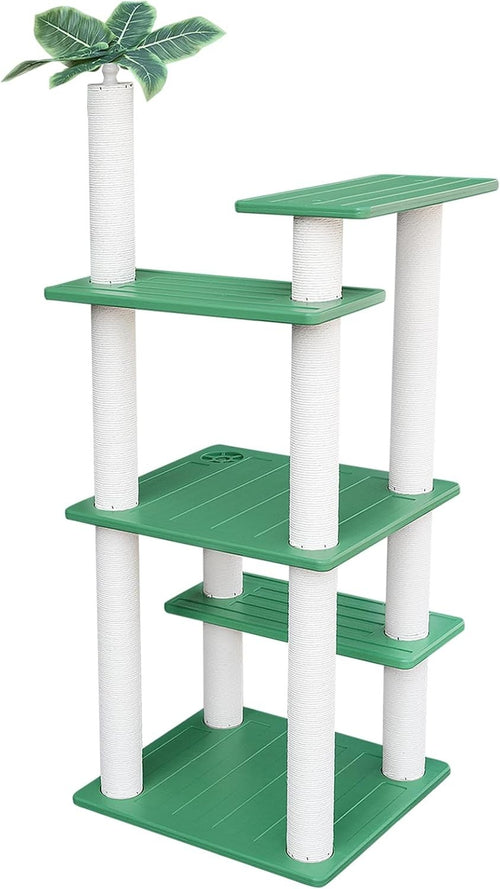 Outdoor Waterproof Cat Tree Tower Multi Level Scratching Post Indoor Outdoor