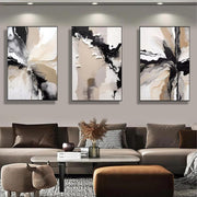 3pcs Nordic Abstract Canvas Wall Art 40x60cm Unframed
