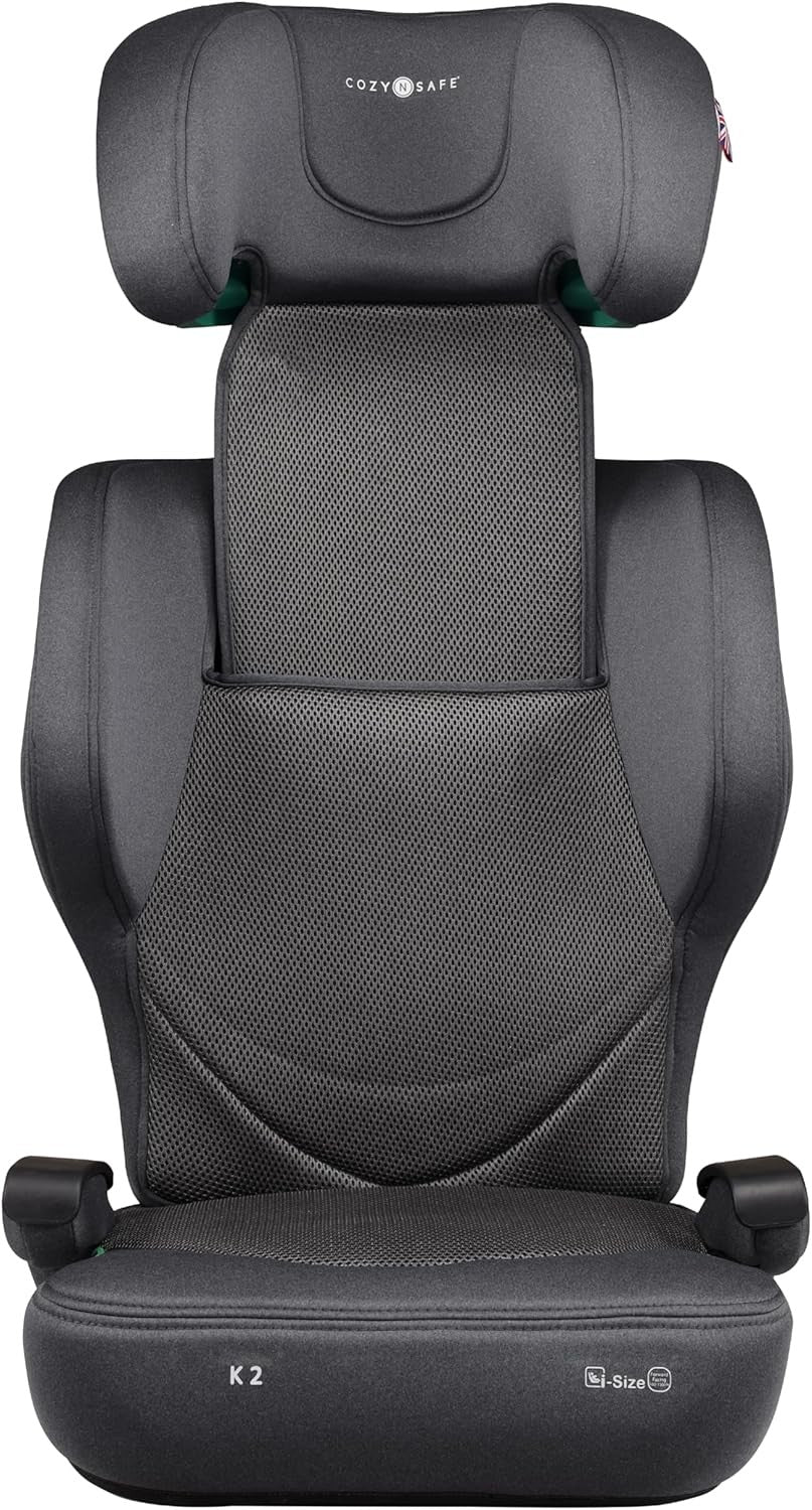 i-Size ISOFIX High Back Booster Car Seat 100–150cm Side Impact Protection