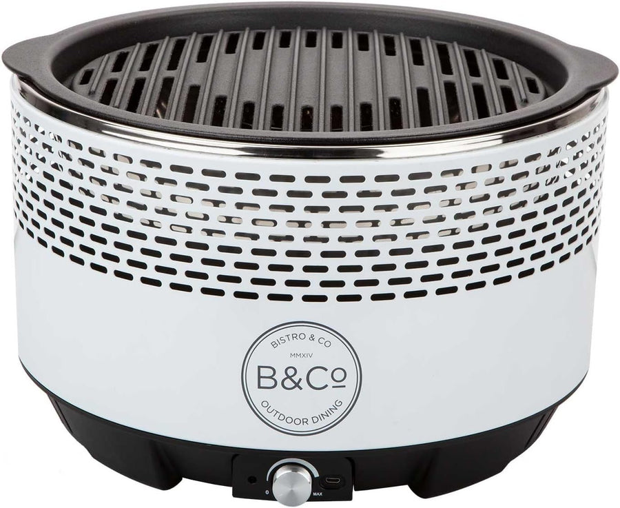 Portable Smokeless Charcoal BBQ Grill Tabletop Outdoor Camping Garden Cooker