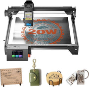 20W Laser Engraver Cutter Touch Screen High Precision DIY Wood Metal