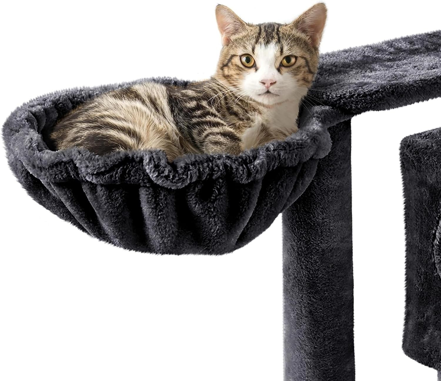 Large Cat Tree 144.5cm Multi Level Tower Condos Scratching Posts Ramp