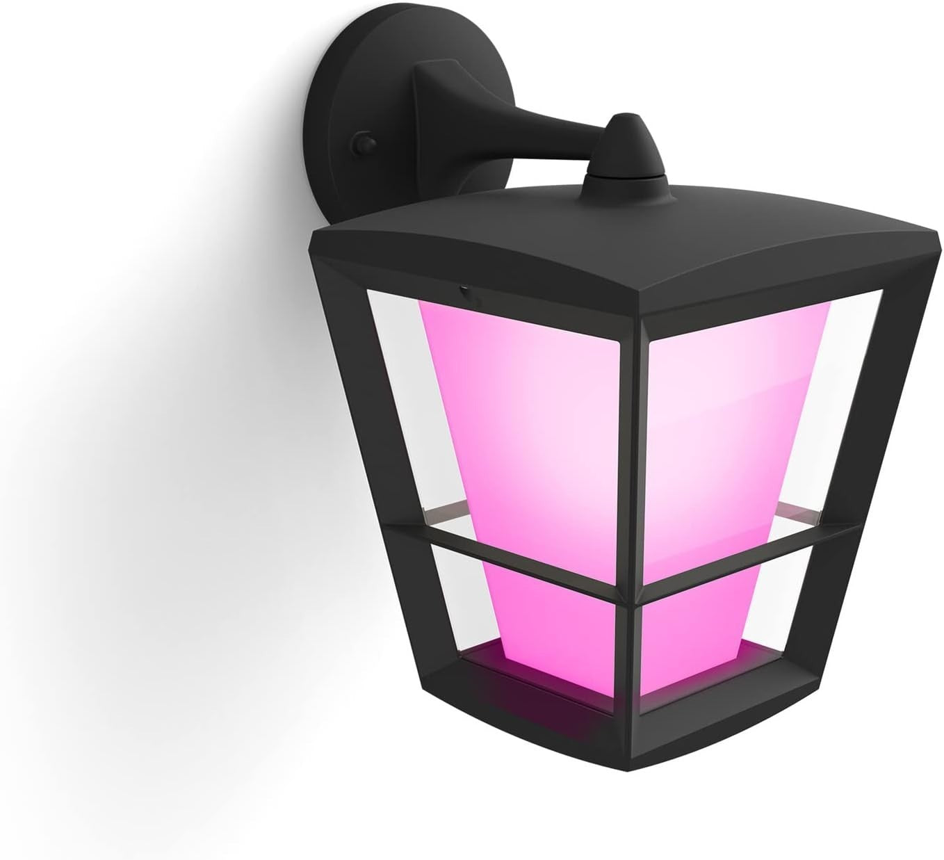 Smart Outdoor LED Garden Wall Light, Color Ambiance, Alexa Compatible