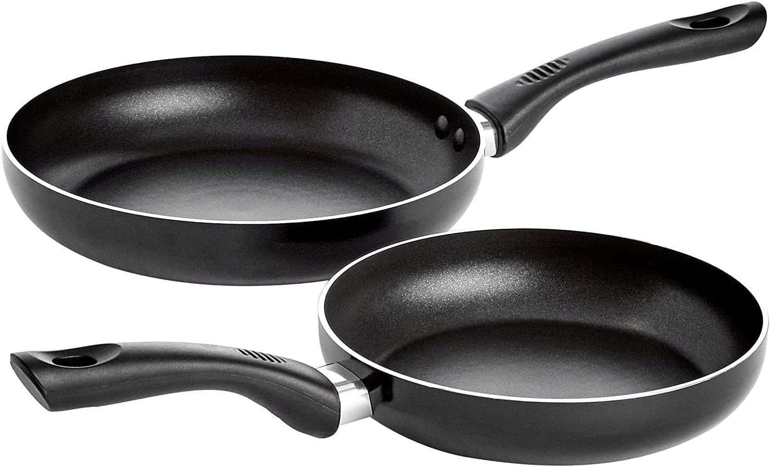 5pcs Non Stick Pan and Pot Set Cookware Set with Glass Lids Induction Safe