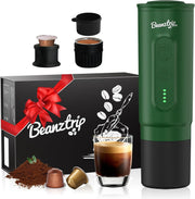 20-Bar Portable Espresso Maker | Mini Travel Coffee Machine | USB Rechargeable