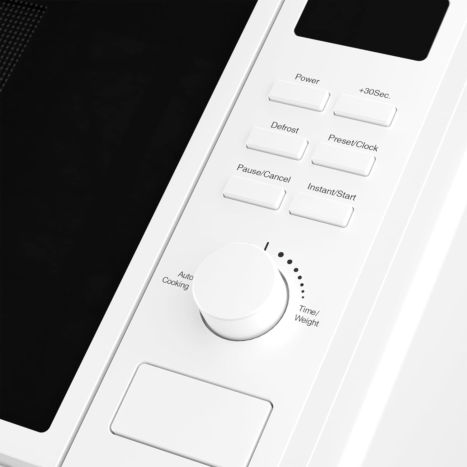 20L 800W Digital Freestanding Microwave with 8 Functions & Quick Defrost
