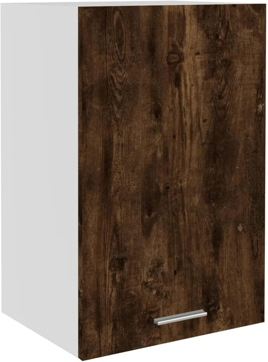 Kitchen Wall Cabinet Hanging Storage Cupboard with Doors & Shelves 39x31x60cm