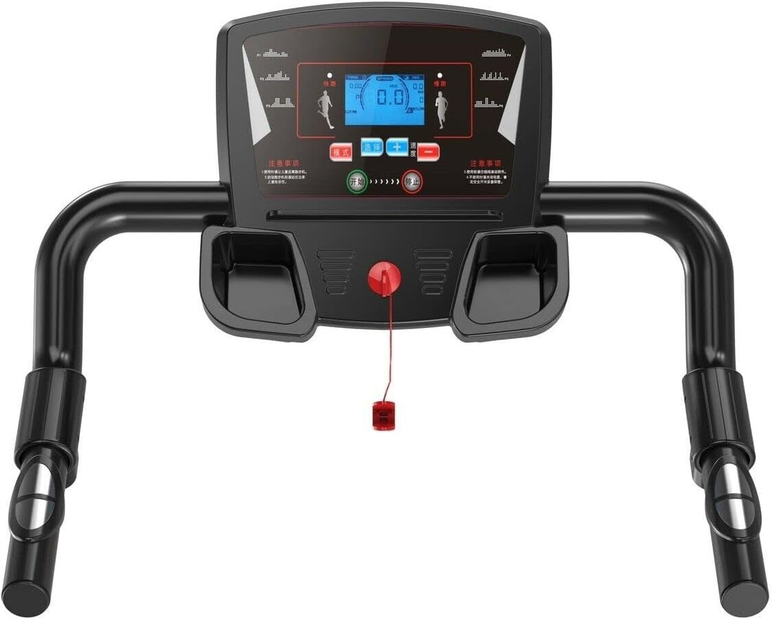 Folding Electric Treadmill 10 km/h Compact Portable Home Office Gym