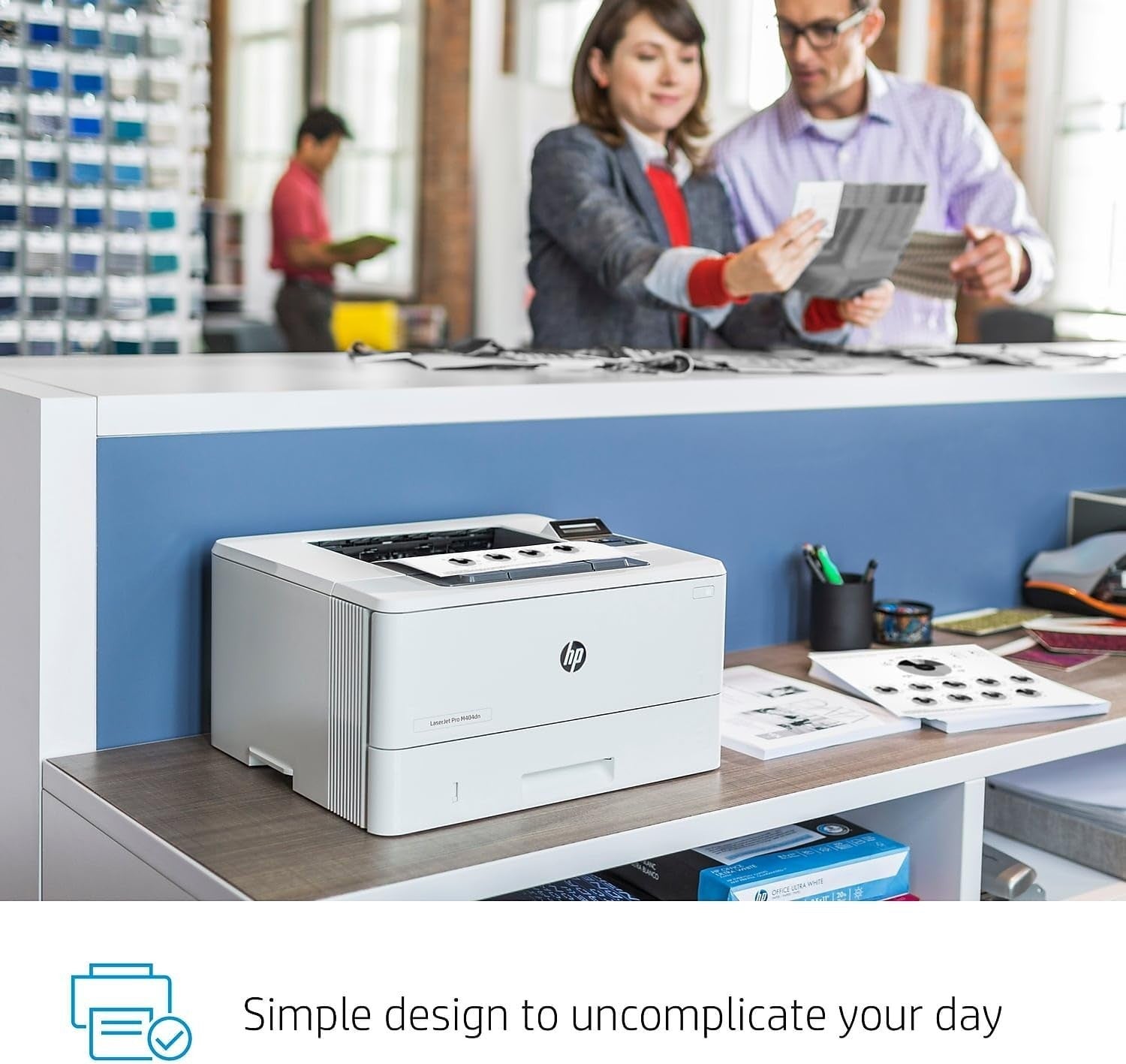 LaserJet Pro M404dn Monochrome Printer | Auto-Duplex | Ethernet & USB