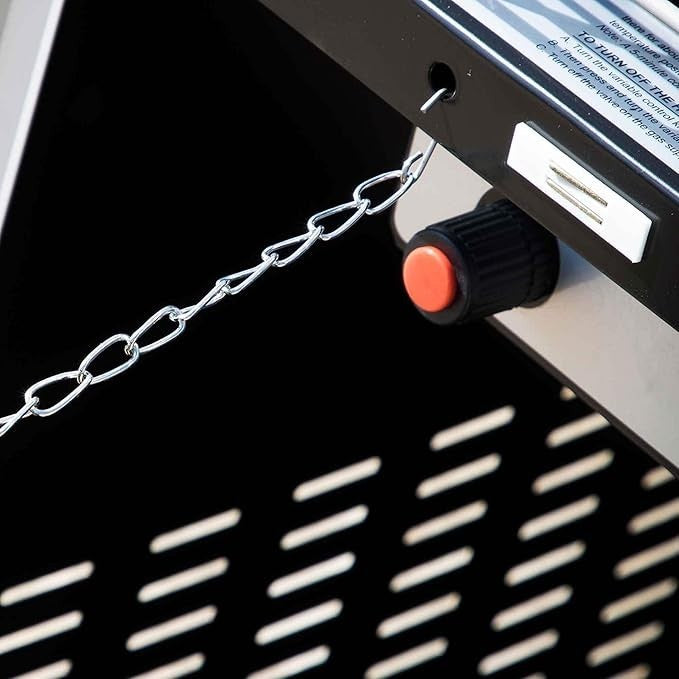 Outdoor Gas Pyramid Patio Heater 46,000BTU Adjustable Heat Tip-Over Safe