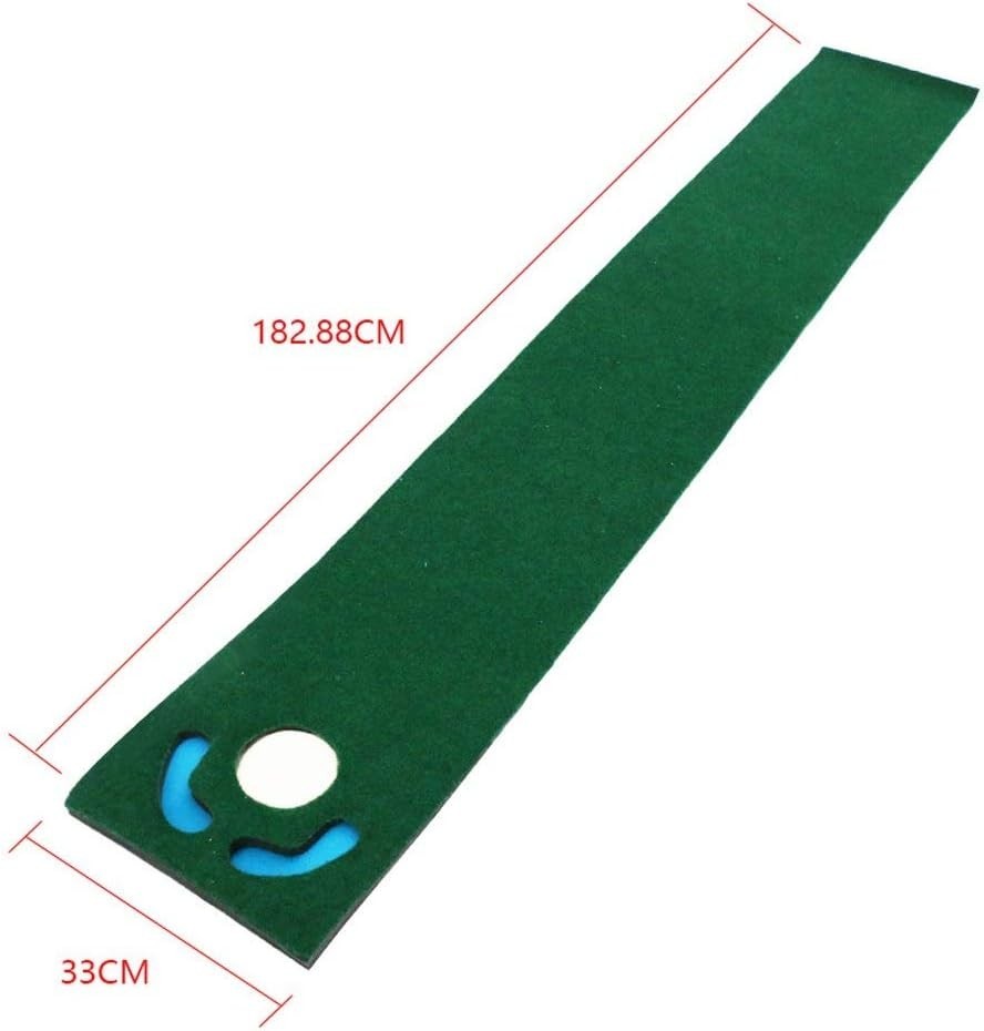 Golf Hitting Mat 260cm Practice Range Mat Indoor Outdoor Swing Trainer