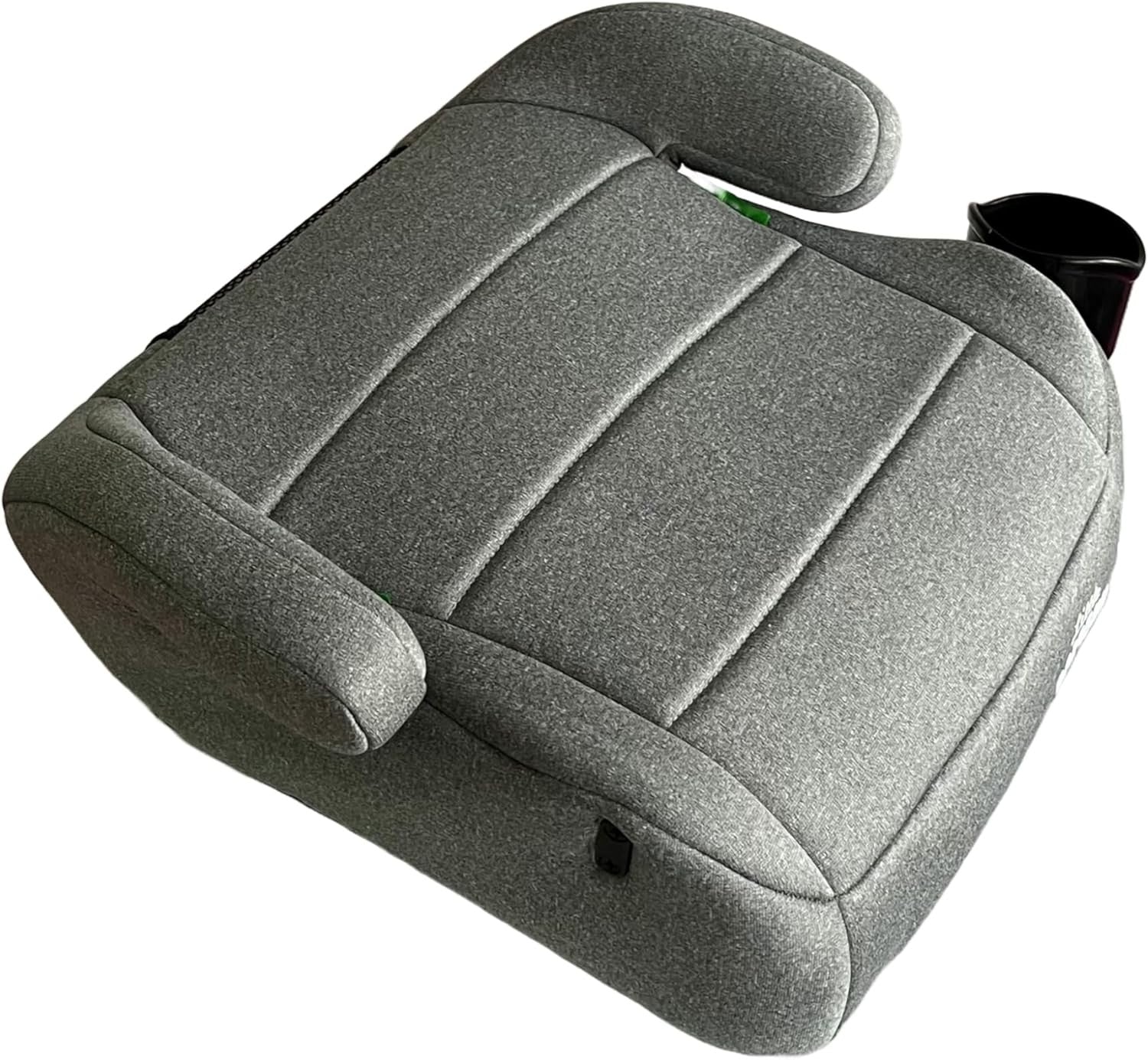 i-Size Booster Seat 125–150cm Cushion Car Seat for Kids 6–12 Years Grey