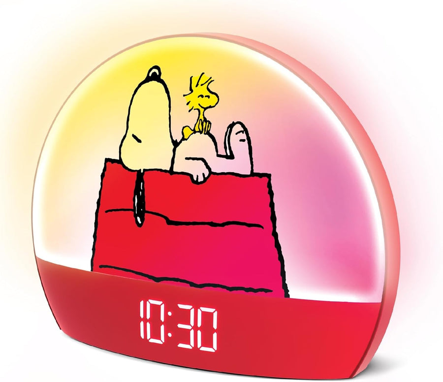 Sunrise Alarm Clock Wake Up Light USB Rechargeable LED Display Snooze