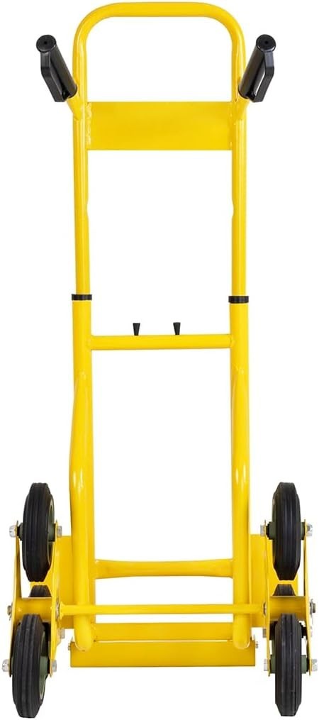 200kg Stair Climbing Hand Truck Tri Wheel Heavy Duty Steel Trolley